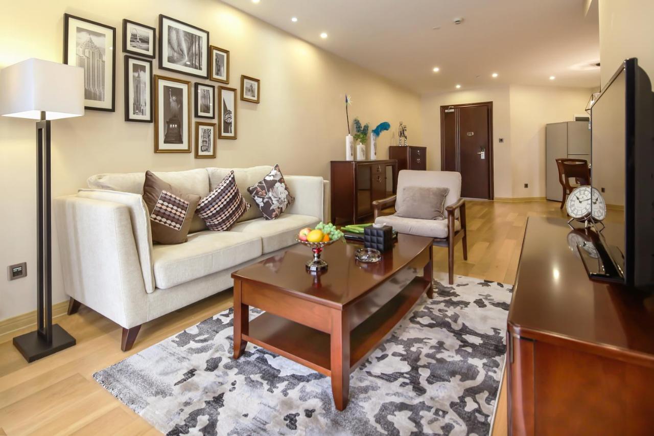 Green Court Residence Jinqiao Diamond Şanghay Dış mekan fotoğraf