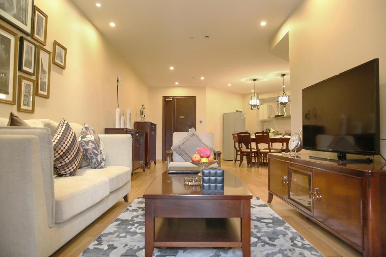 Green Court Residence Jinqiao Diamond Şanghay Dış mekan fotoğraf