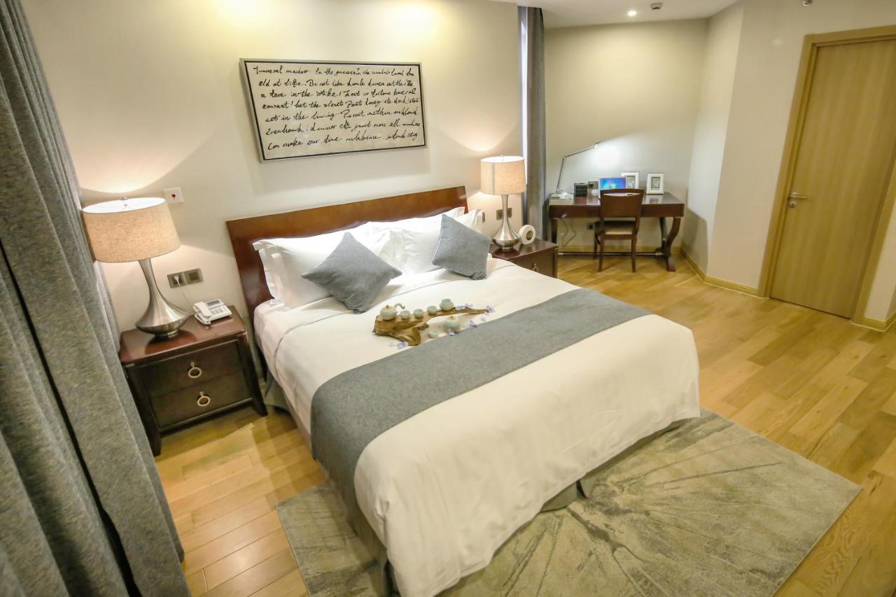 Green Court Residence Jinqiao Diamond Şanghay Dış mekan fotoğraf