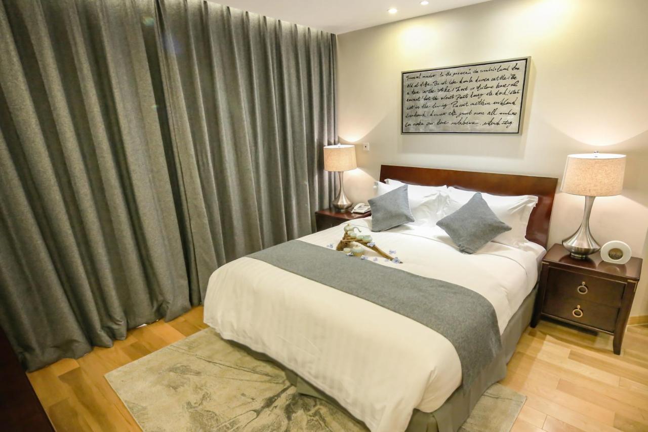 Green Court Residence Jinqiao Diamond Şanghay Dış mekan fotoğraf