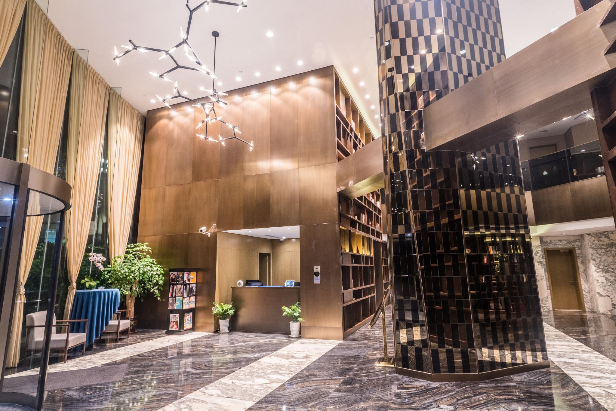Green Court Residence Jinqiao Diamond Şanghay Dış mekan fotoğraf