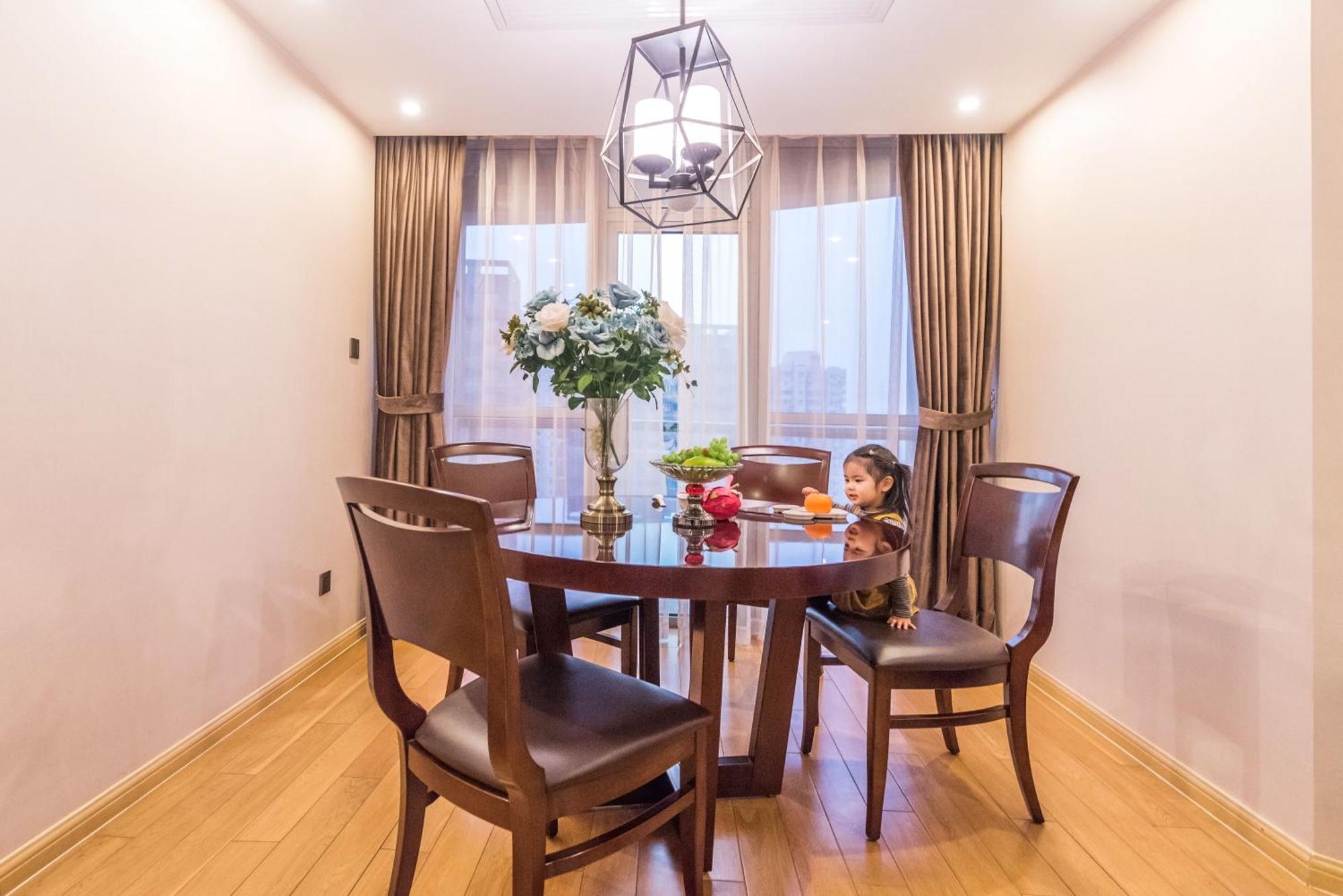 Green Court Residence Jinqiao Diamond Şanghay Dış mekan fotoğraf
