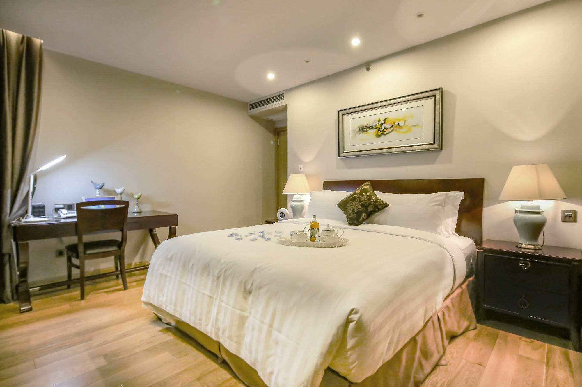 Green Court Residence Jinqiao Diamond Şanghay Dış mekan fotoğraf
