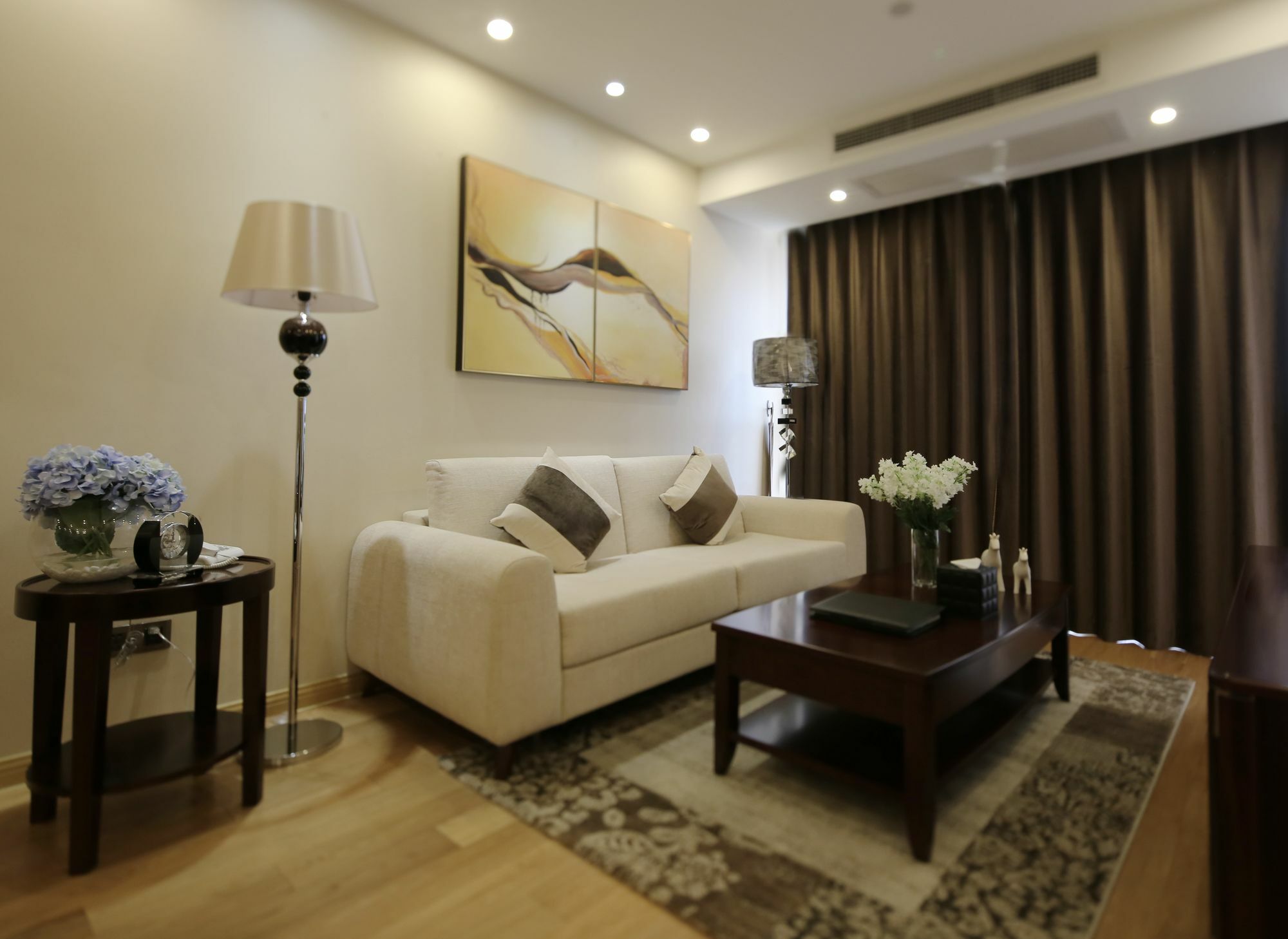 Green Court Residence Jinqiao Diamond Şanghay Dış mekan fotoğraf