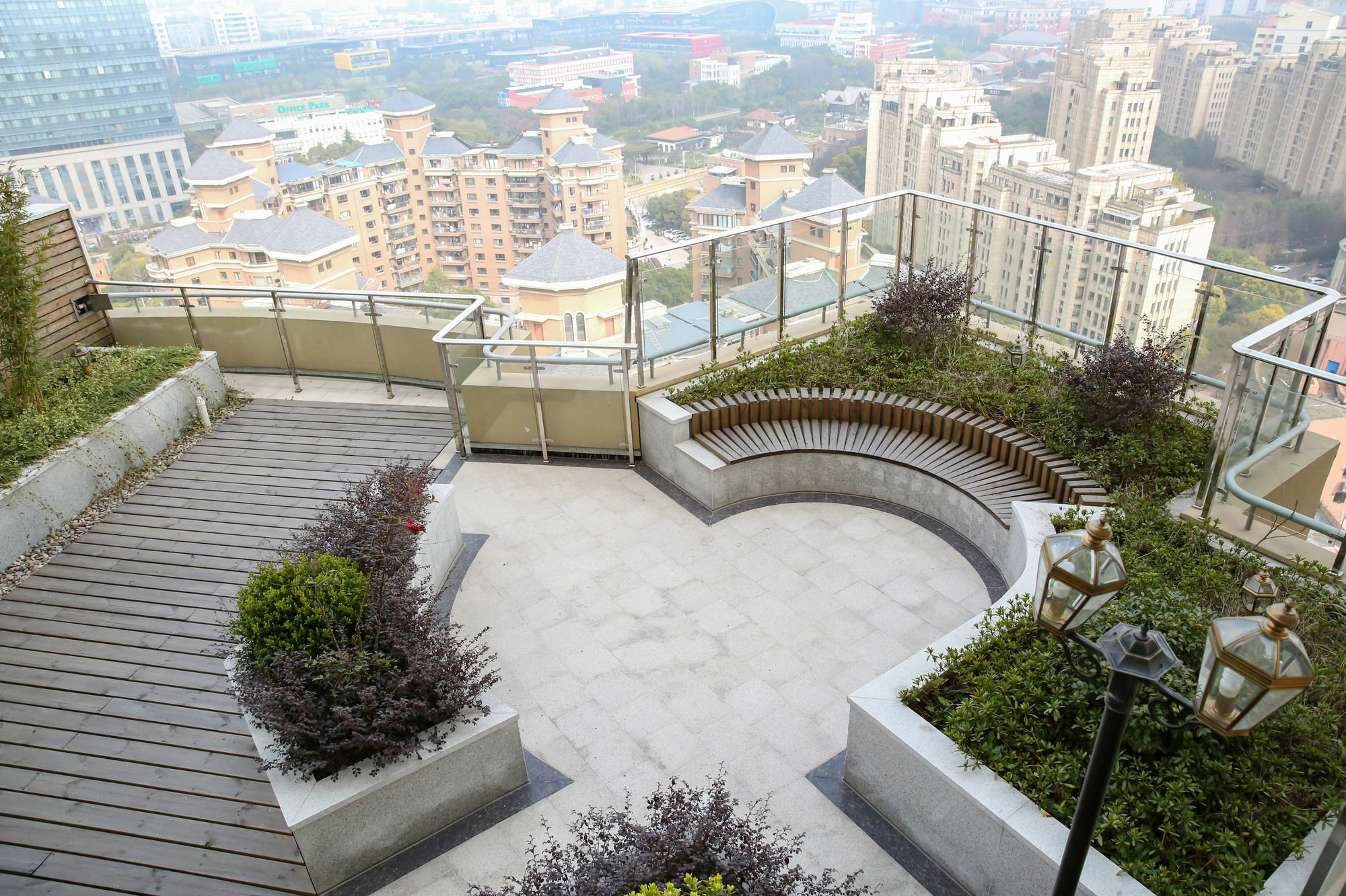Green Court Residence Jinqiao Diamond Şanghay Dış mekan fotoğraf